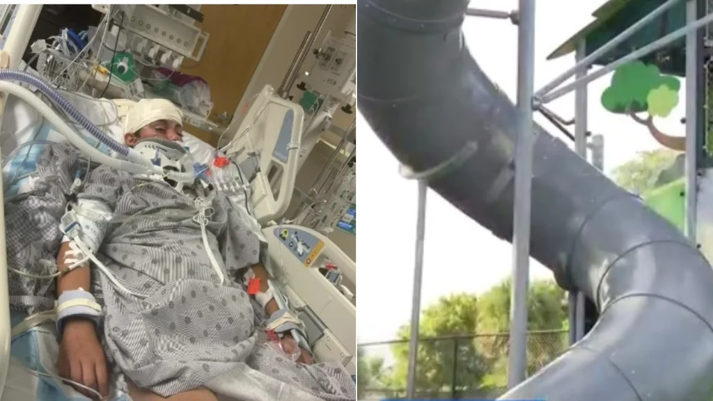 Miami commissioner calls for investigation after 13-year-old dies following playground slide incident — CBS Miami, Parkland Health news