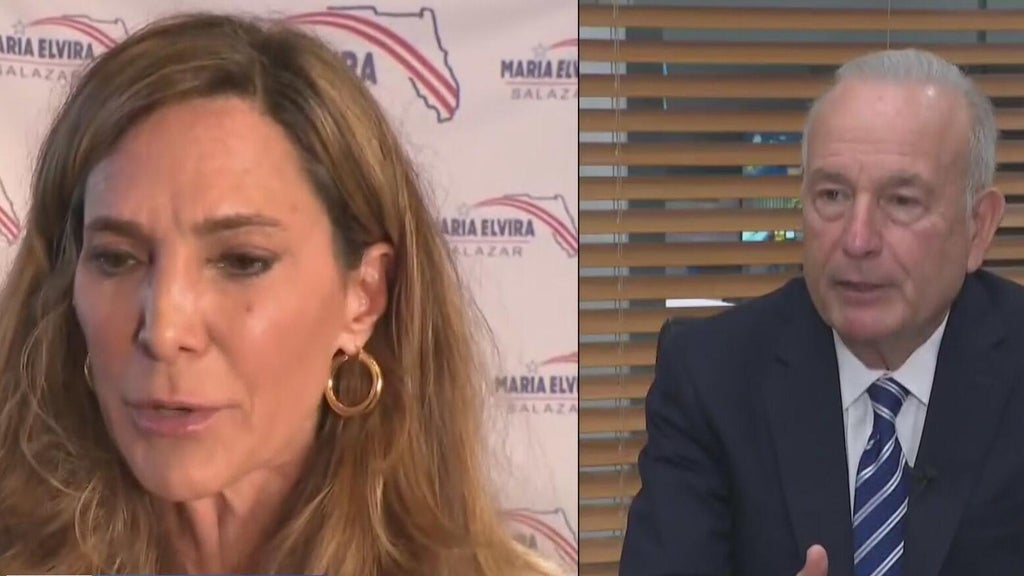 Incumbent Maria Elvira Salazar faces former anchor Eliott Rodriguez for Florida's 27th District race — CBS Miami, Parkland Community news