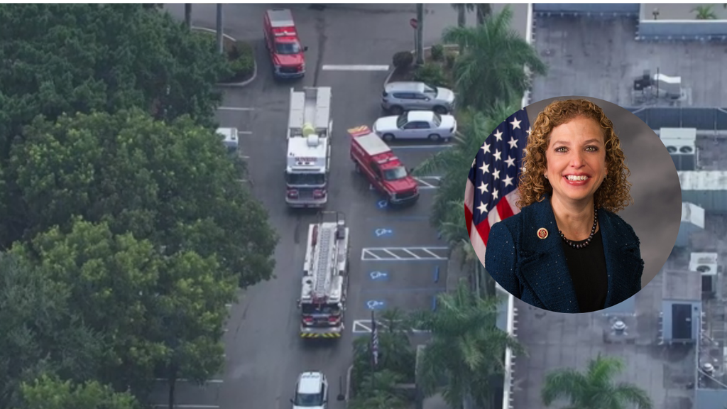 Suspicious envelope reported at Congresswoman Debbie Wasserman Schultz's Sunrise office, police say — CBS Miami, Parkland Community news
