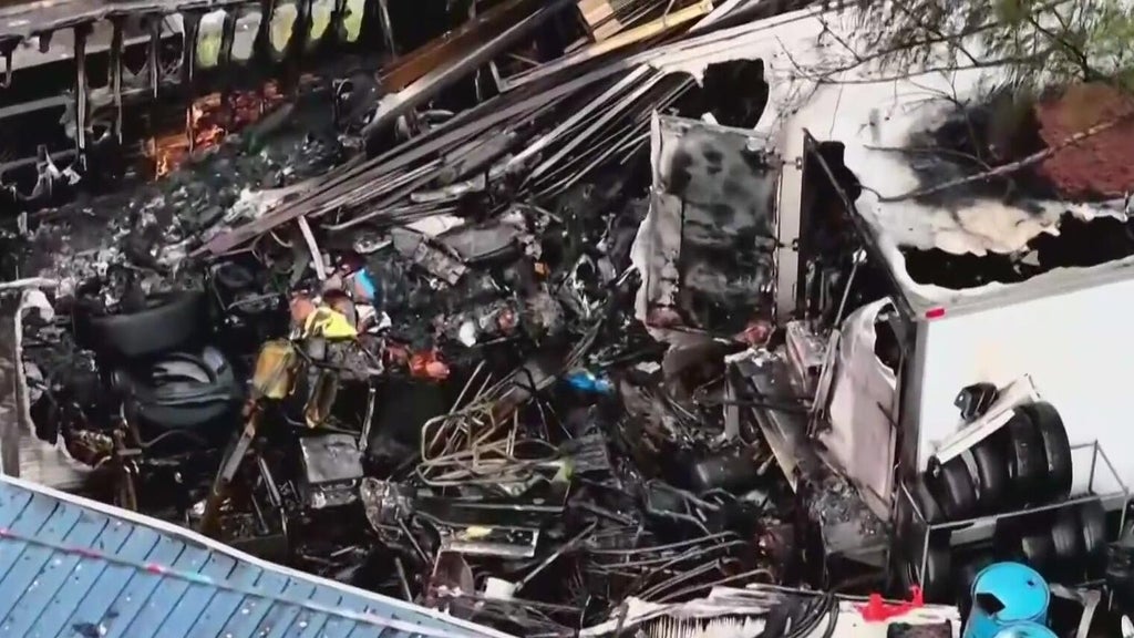 Pets survive massive mobile home fire in West Little River — CBS Miami, Parkland Community news
