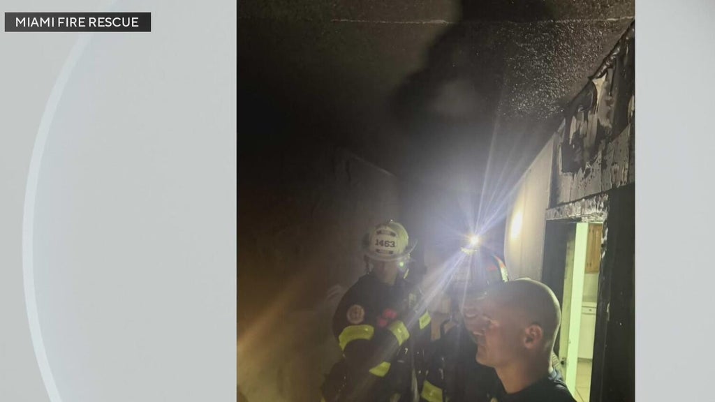 15 displaced after blaze rips through Miami apartment, officials say — Parkland Community news