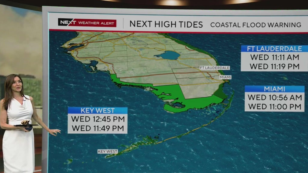 King tide relief on the way after days of relentless high tide flooding across South Florida — Parkland Sports news