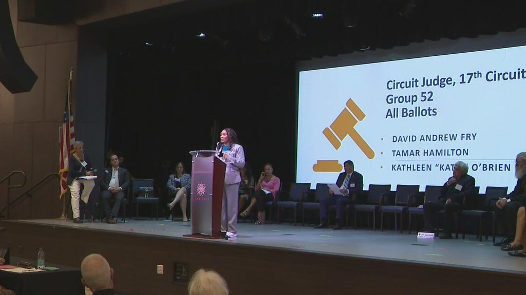 Broward candidates push voters in Pompano Beach ahead of primary elections — CBS Miami, Parkland Community news