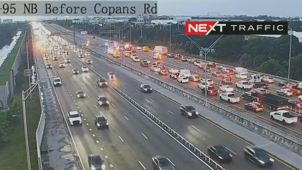 Crash on I-95 south in Pompano Beach leading to heavy delays near Copans Road — Parkland Community news