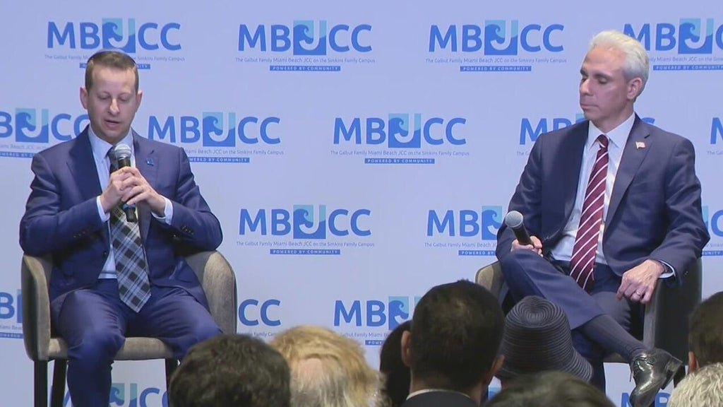 Scott Singer and Jared Moskowitz meet for second congressional forum in Miami Beach — Parkland Community news