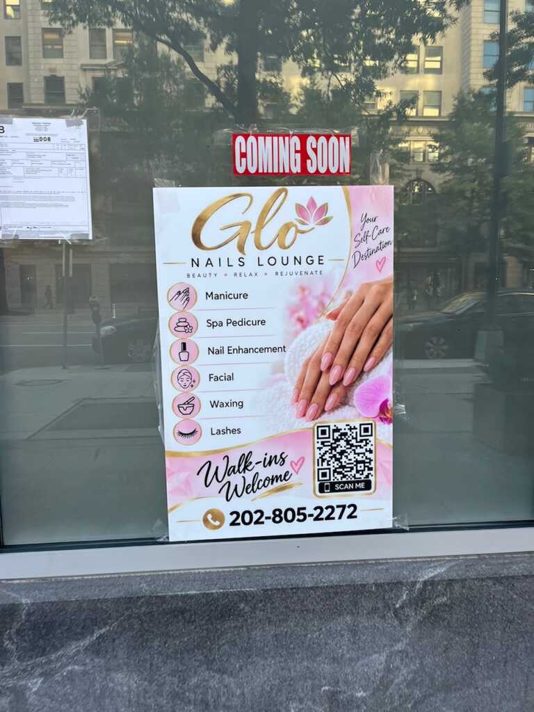 Glo Nails Lounge Coming to K Street — PoPville DC